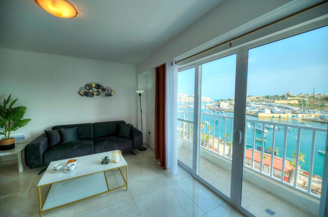 Gzira Seafront Beautifully Furnished 2 Bedrooms Gogzr-3 מראה חיצוני תמונה